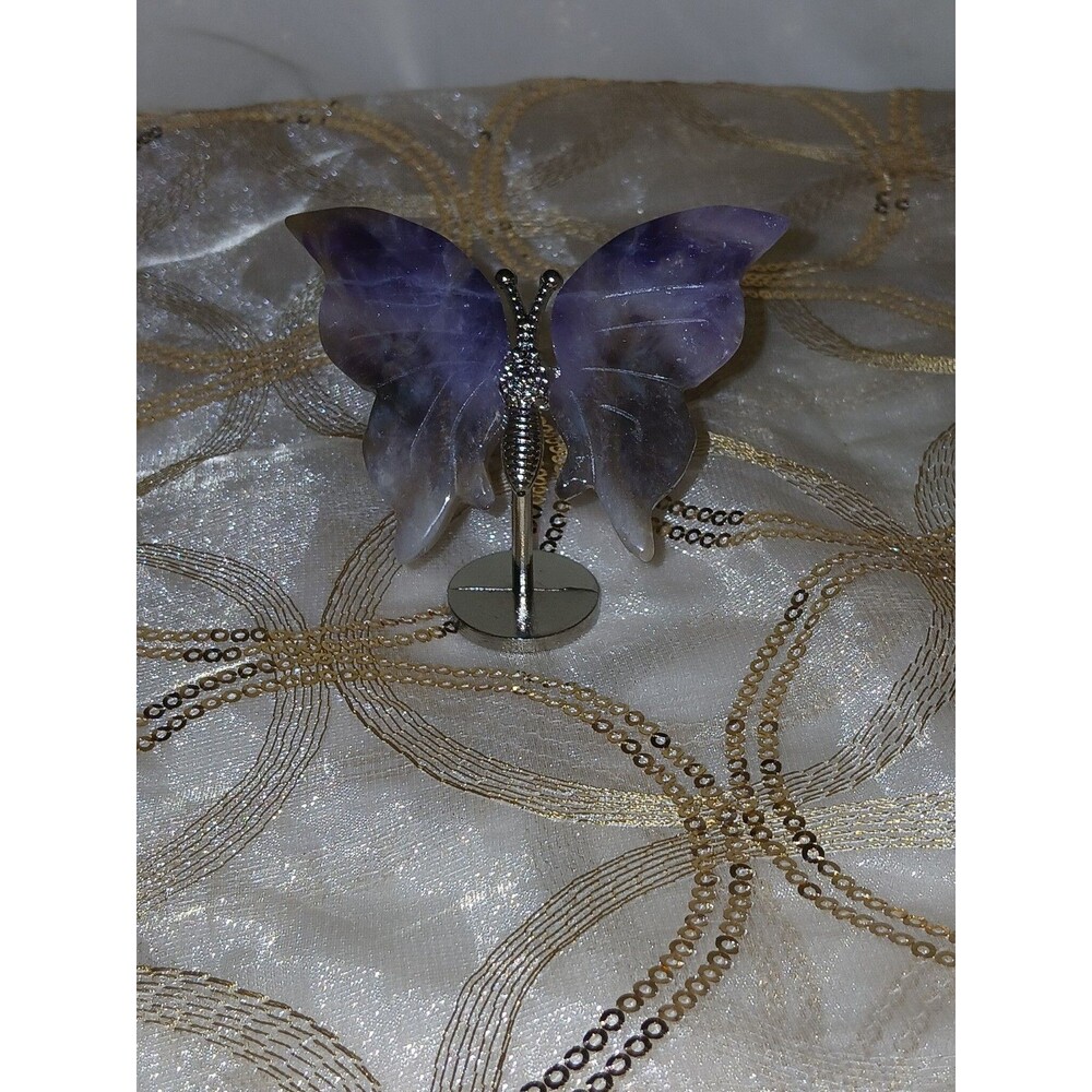 Amethyst Crystal Butterfly